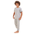 Boys summer pajama set Grey t-shirt + Pants
